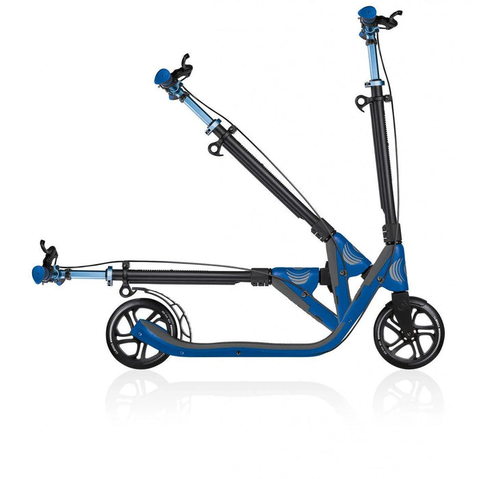 Globber ONE NL 205 Deluxe Kick Scooter with Handbrake and Trolley Mode